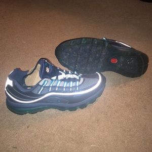 Mens Nike Air Max 24-7 Midnight Navy Blue Lacquer